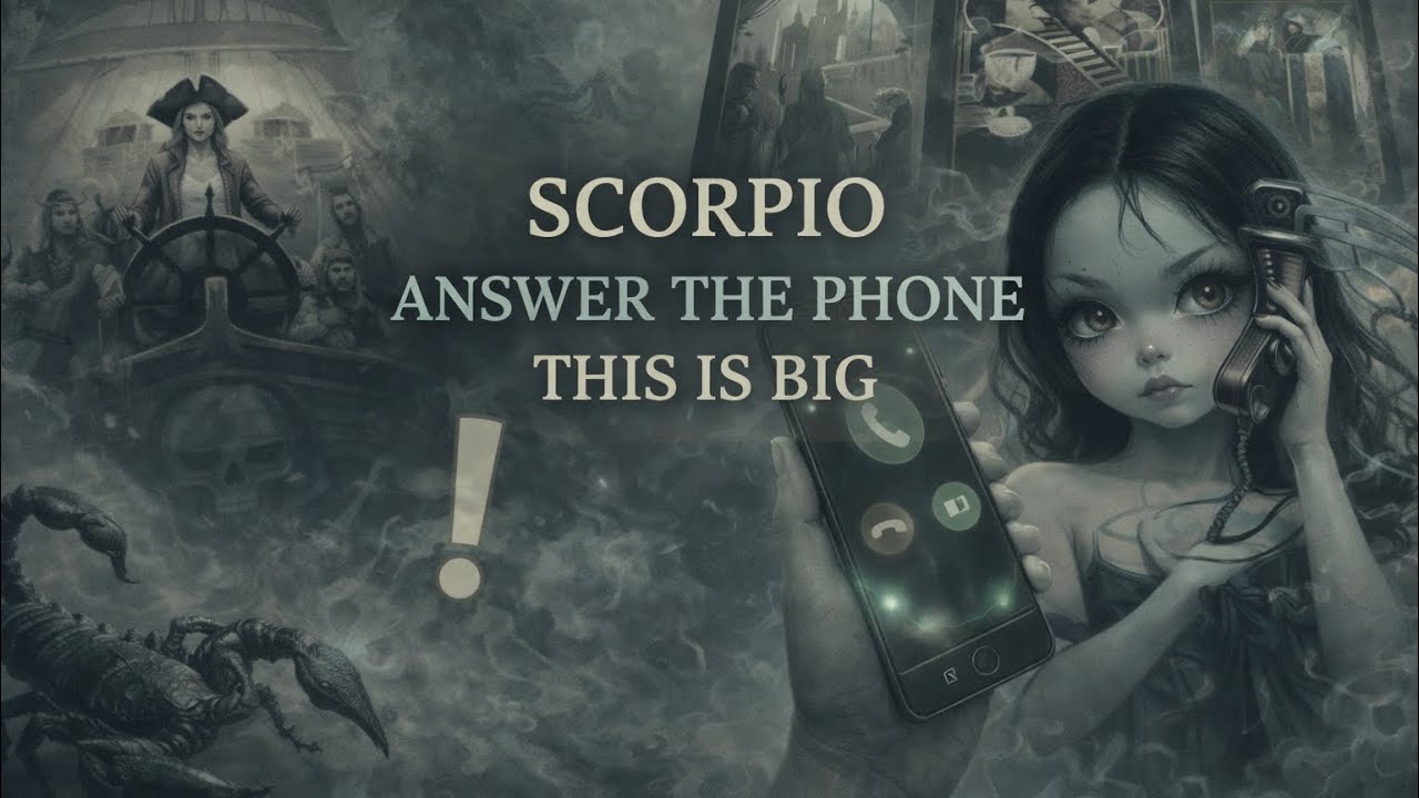 SCORPIO 📩SUDDEN NEWS&hellip;THE MESSAGE ARRIVES OUT OF NOWHERE&hellip;♏️Tarot