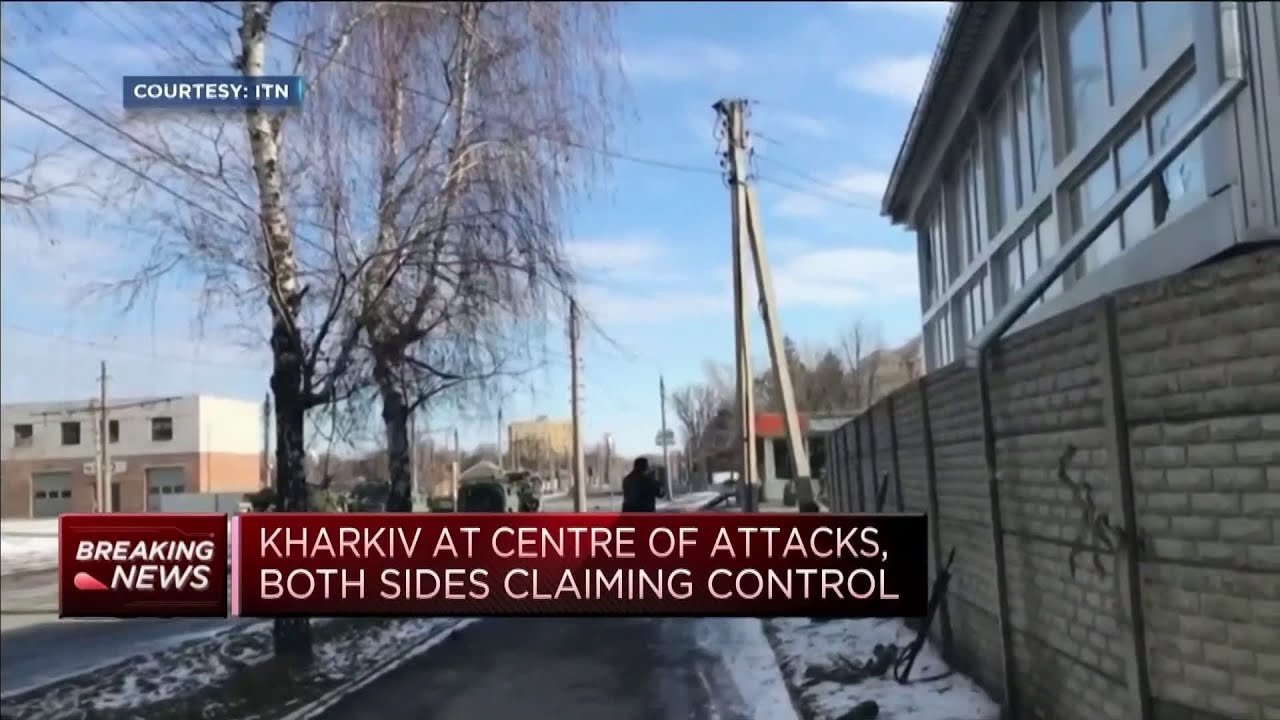 Przemysl train station in Poland becomes relief center for Ukrainians