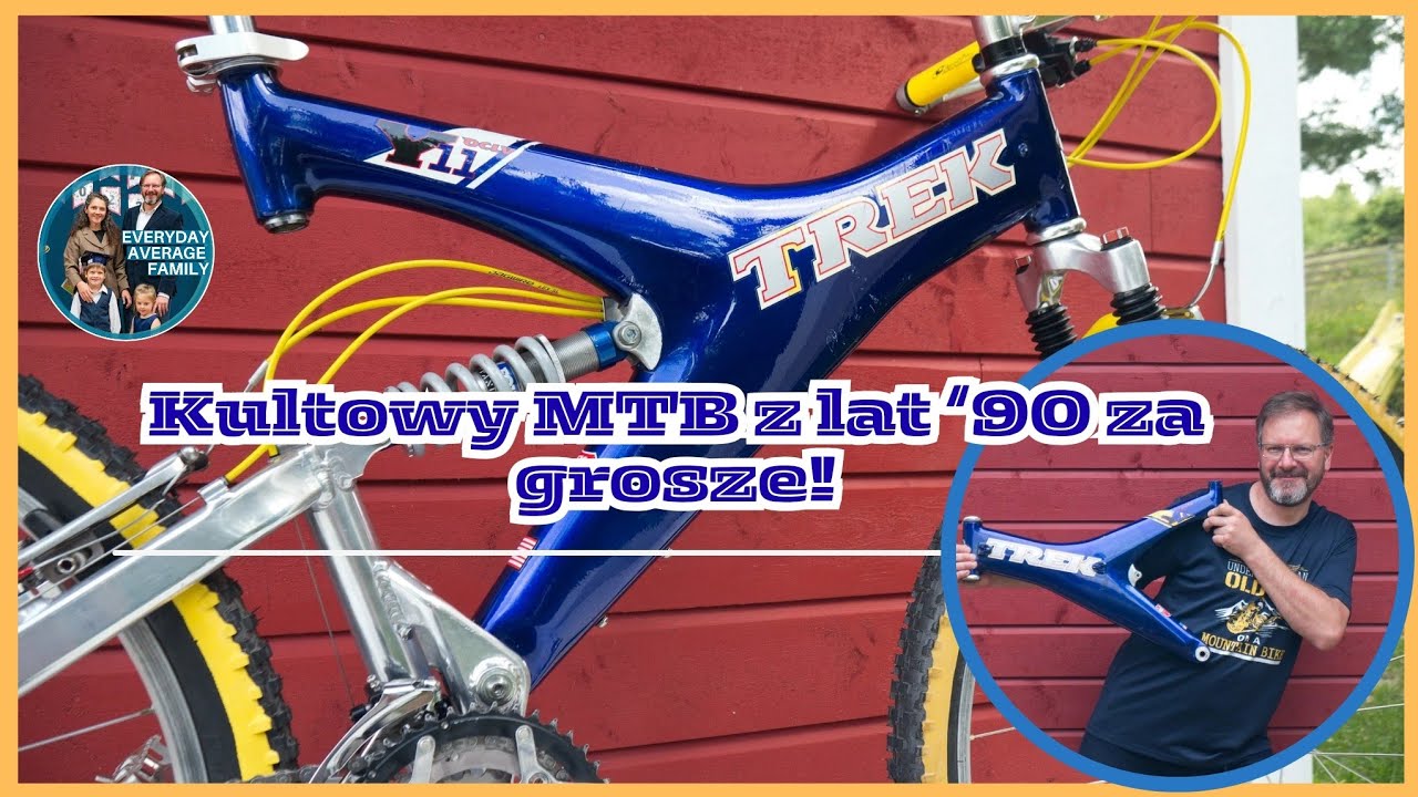 [Retro MTB] 200zł za IKONĘ LAT 90? Odnawiam TREKA Y11 z1997. Poznaj historię i cechy kultowego Treka