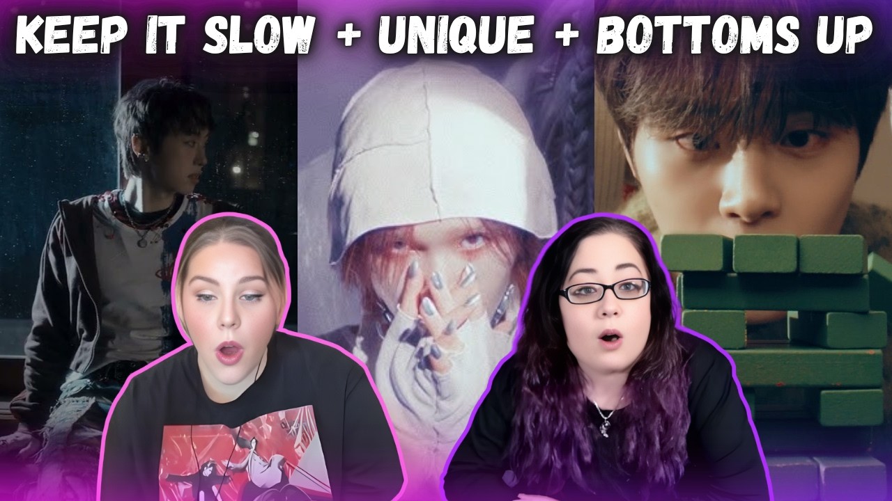 M.O.N.T 'Keep It Slow' + P1Harmony 'UNIQUE' + AB6IX 'BOTTOMS UP' MV | Реакция K-Cord Girls