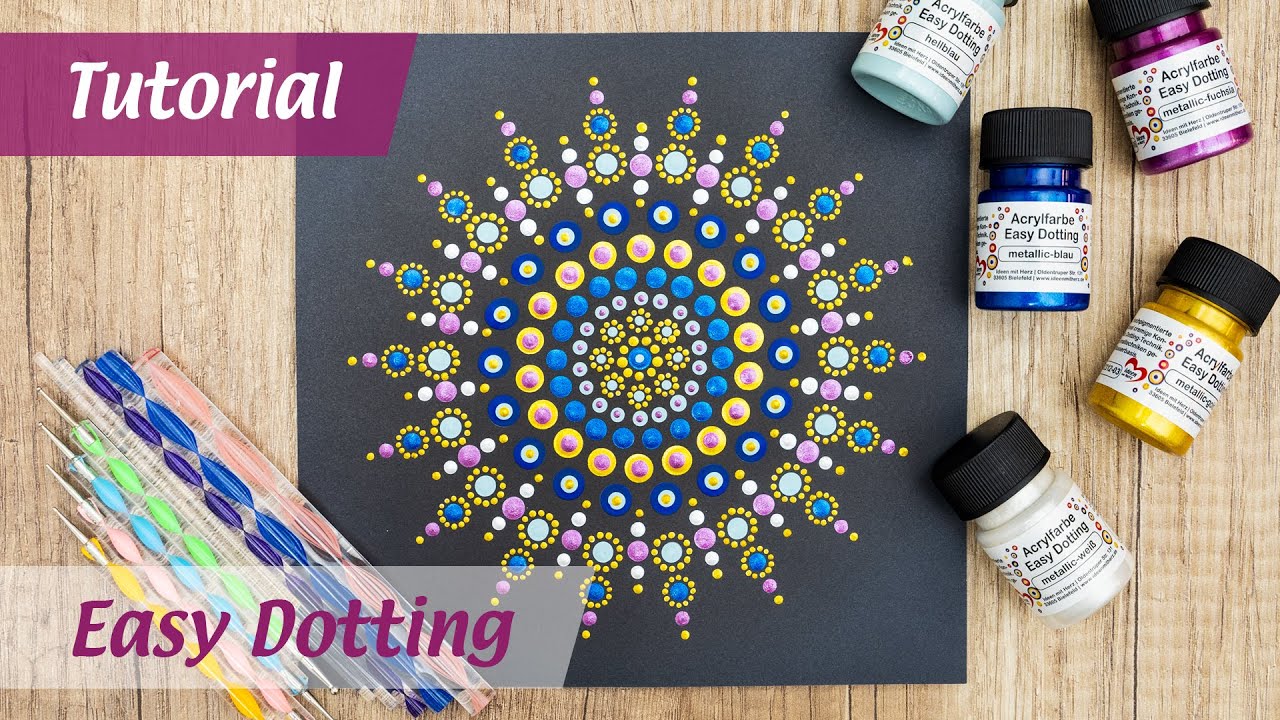 Easy Dotting - Tutorial für Punktmalerei