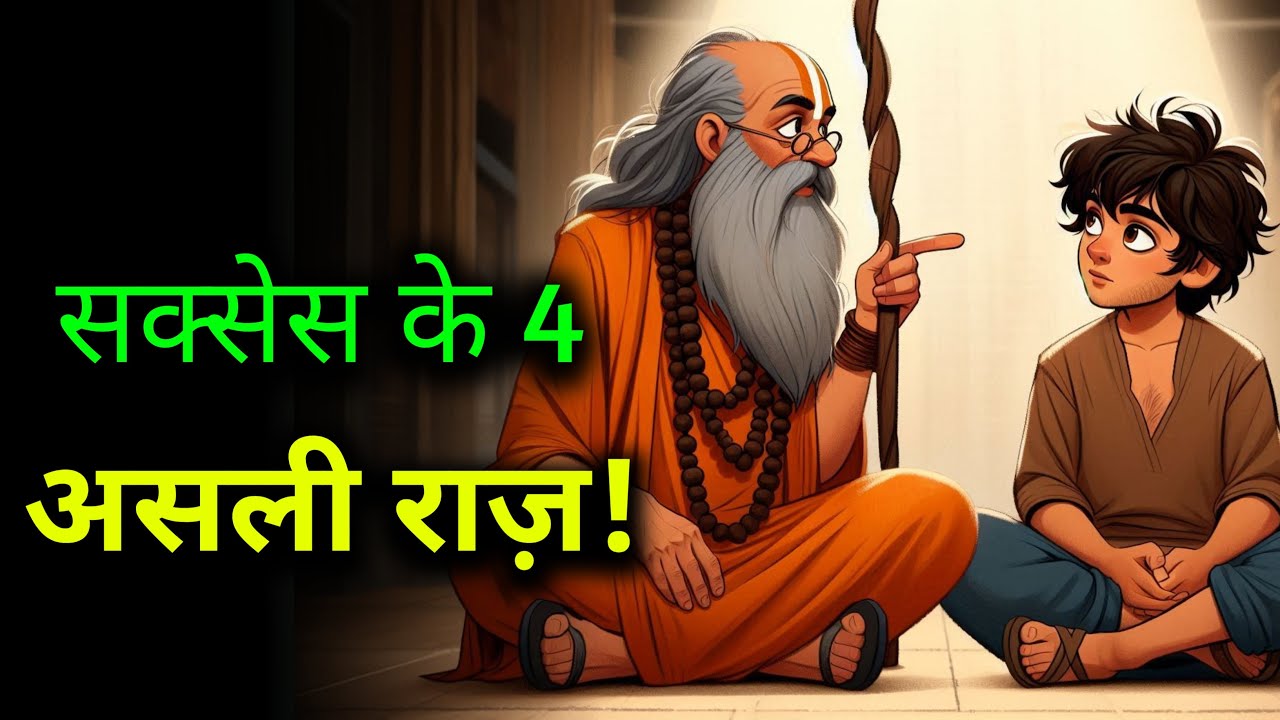सक्सेस के 4 असली राज़! | Success Ke 4 REAL Secret! | Motivation video | 