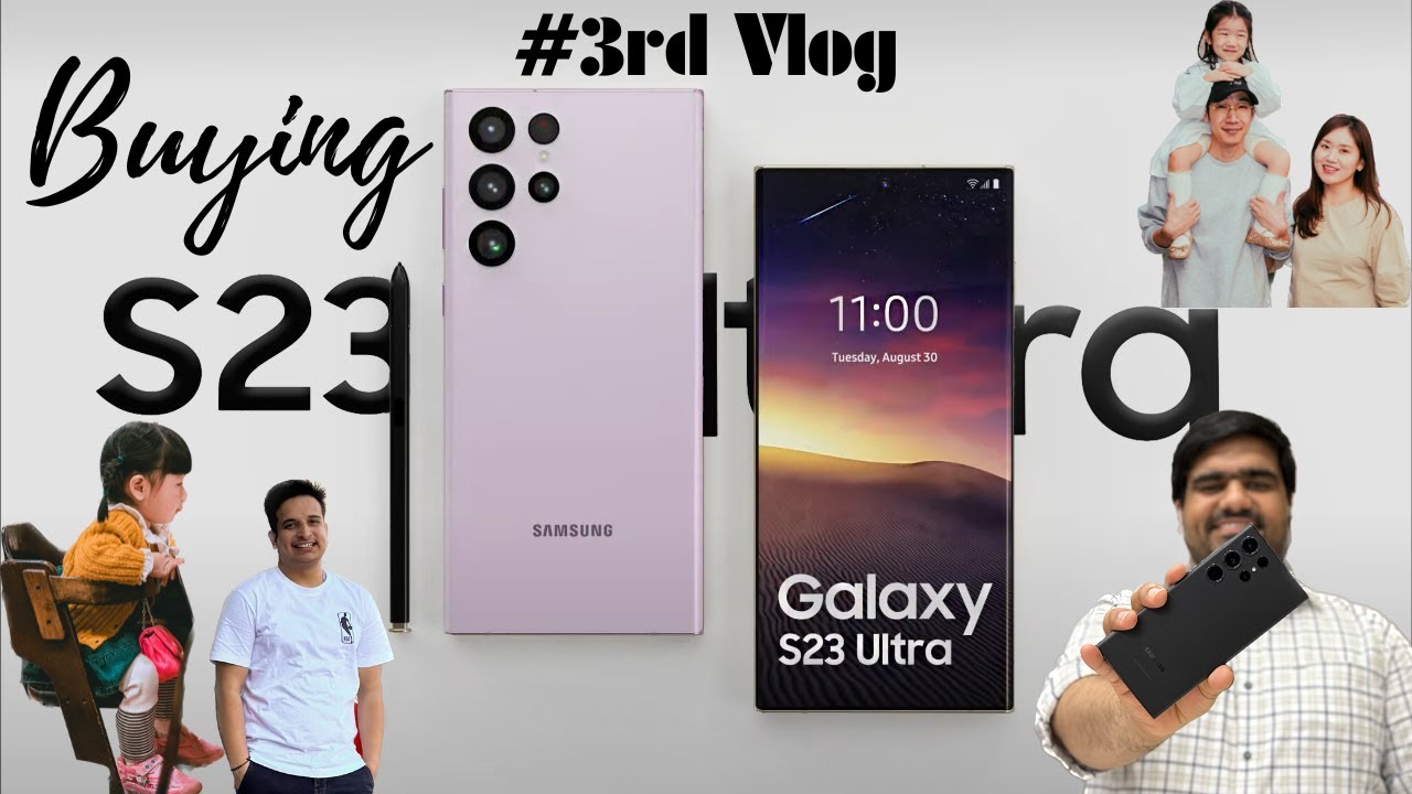 Buying Samsung S23 Ultra | South Korea | Songpa Trail | Cherry Blossom