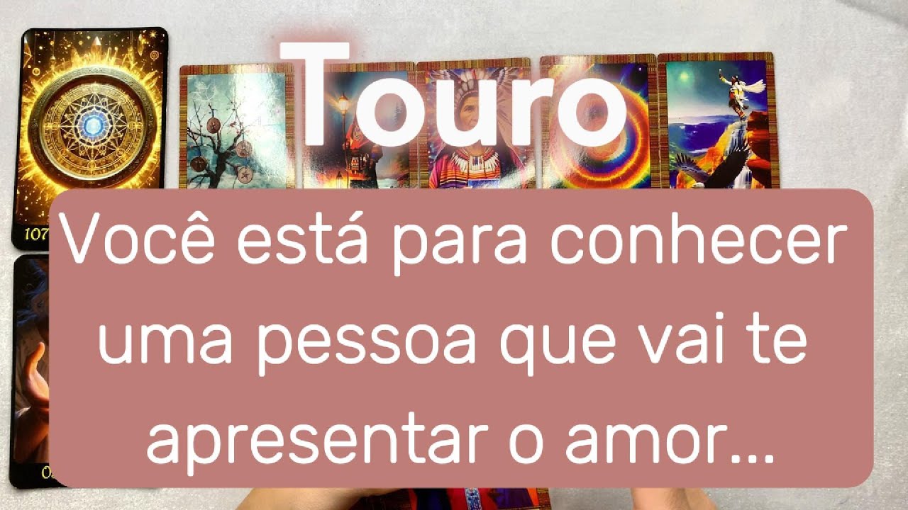♉️Touro: Você está para conhecer uma pessoa que vai te apresentar o AMOR…Se de uma chance ❤️🫂🥰