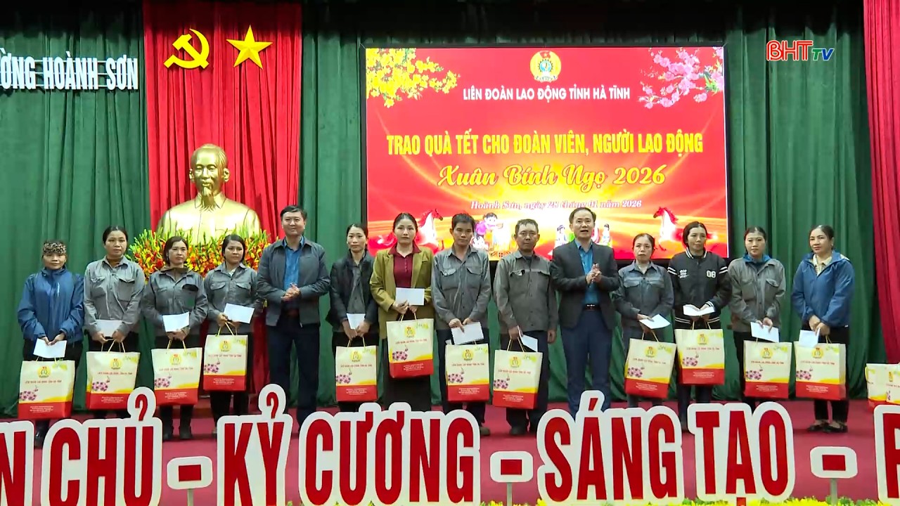Tết ấm công đoàn – nghĩa tình đọng lại | Truyền hình Hà Tĩnh