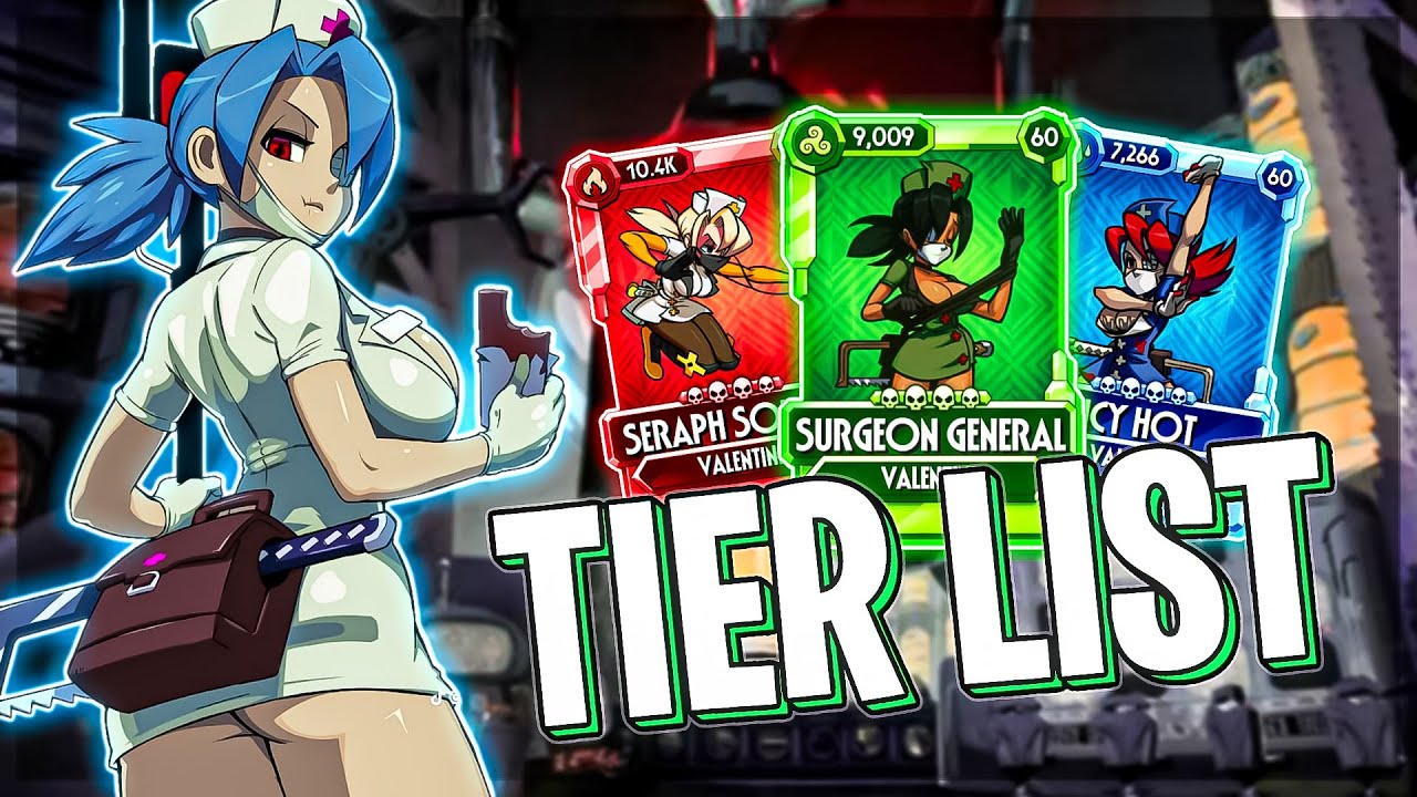 TIER LIST da VALENTINE do SKULLGIRLS MOBILE
