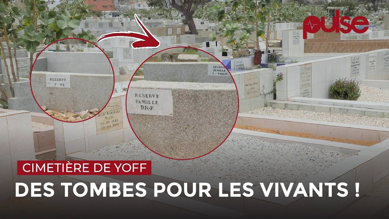 Cimeti&egrave;re de Yoff : Des tombes pour les vivants