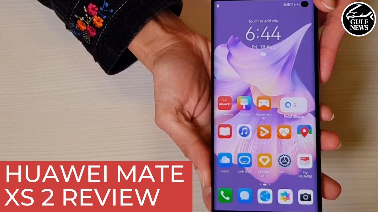Unboxing and review of the Huawei Mate XS 2