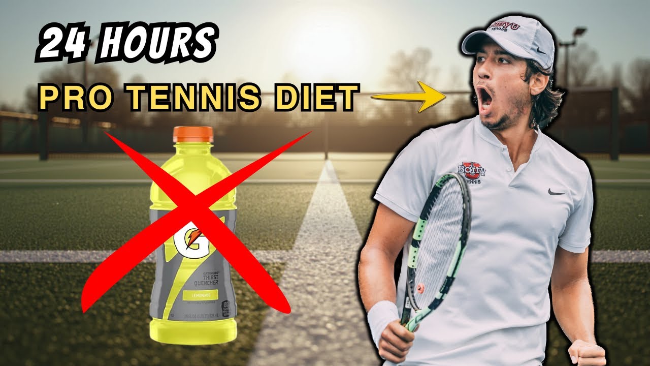 What I Eat in a Day Training to Become a Pro Tennis Player