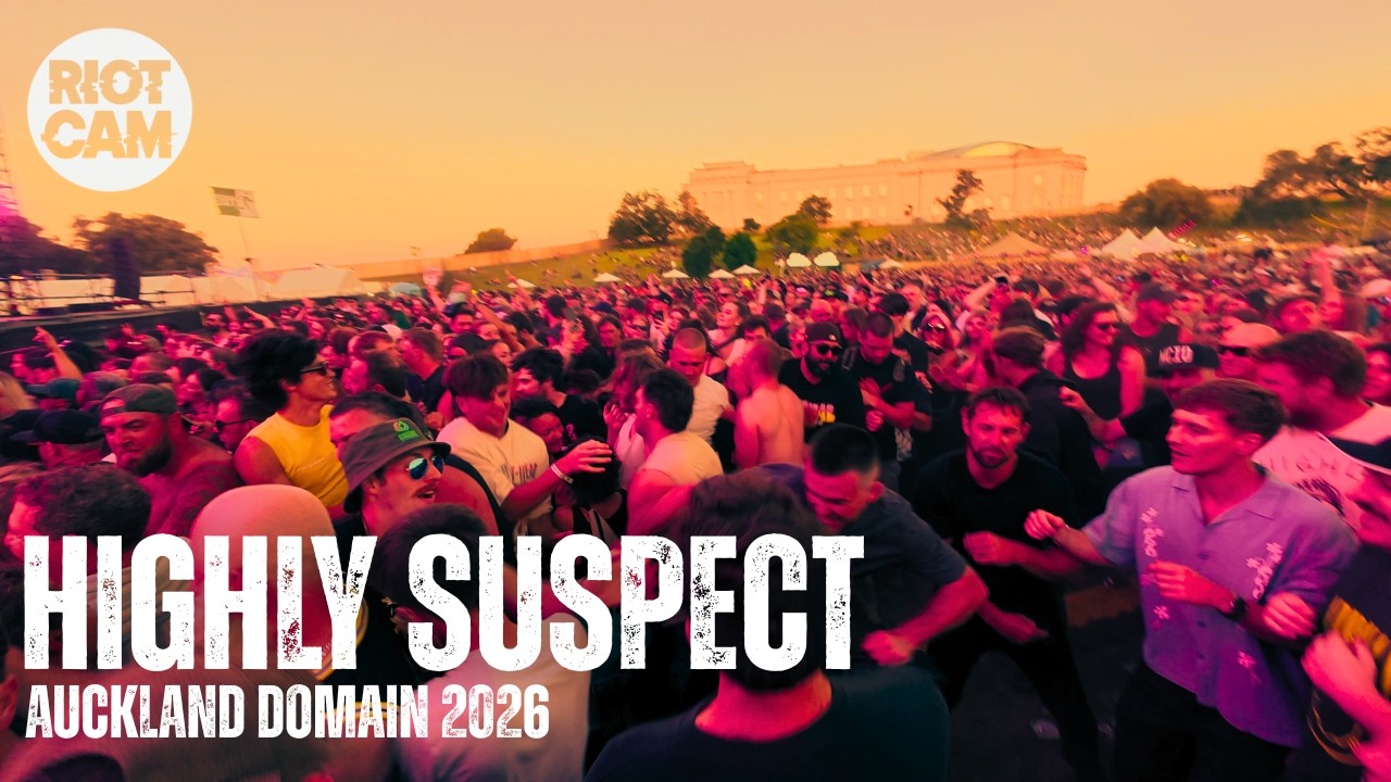 Highly Suspect - Inside the Pit POV | Auckland NZ 2026 [4K]