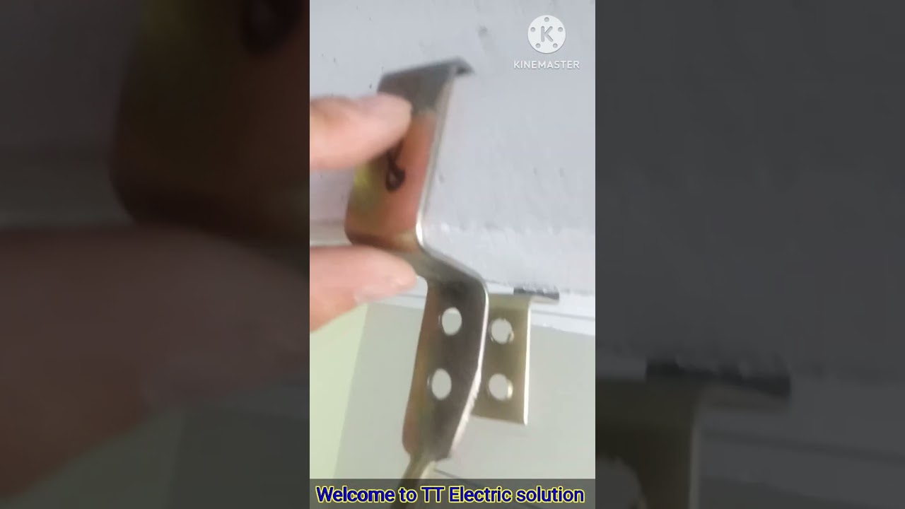 Ceiling fan hook installation| chaat ka phanka ka hook kesa lagaye urdu /Hindi