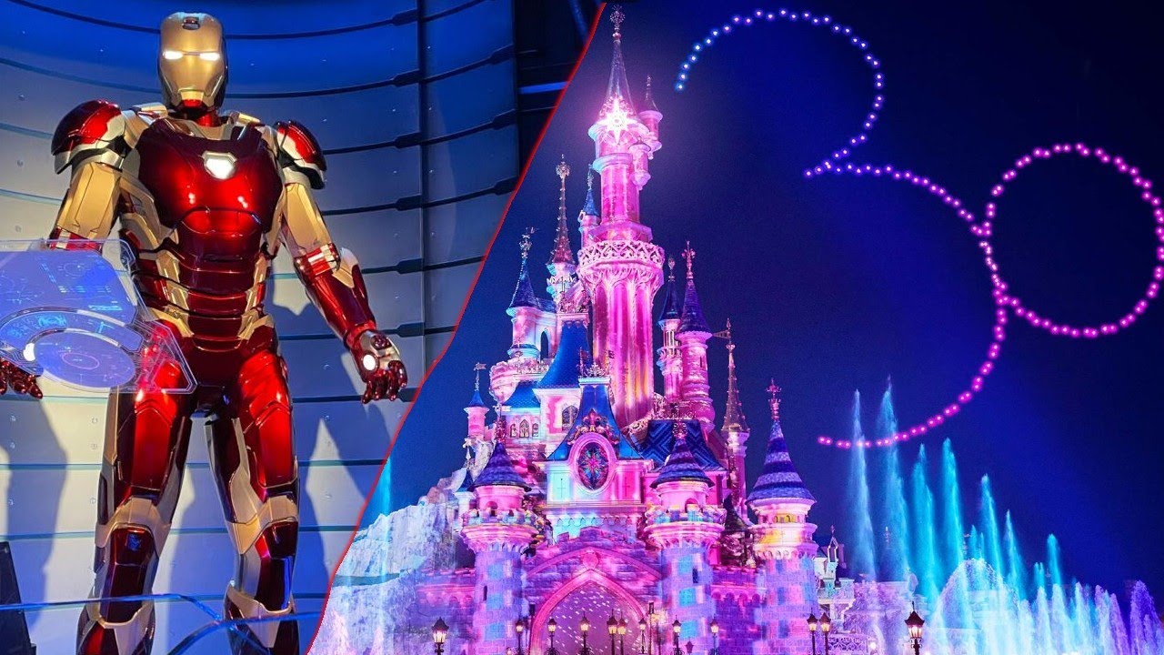 Disneyland Paris January 2023 - Part 1 highlights.