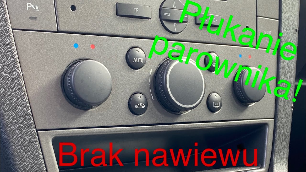 Opel Vectra C/Signum - usterka braku nawiewu oraz czyszczenie parownika❗️