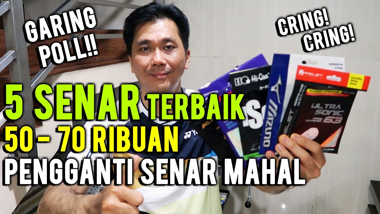 5 SENAR TERBAIK PENGGANTI SENAR MAHAL! 50 - 70 RIBUAN! GARING POLL!🔊