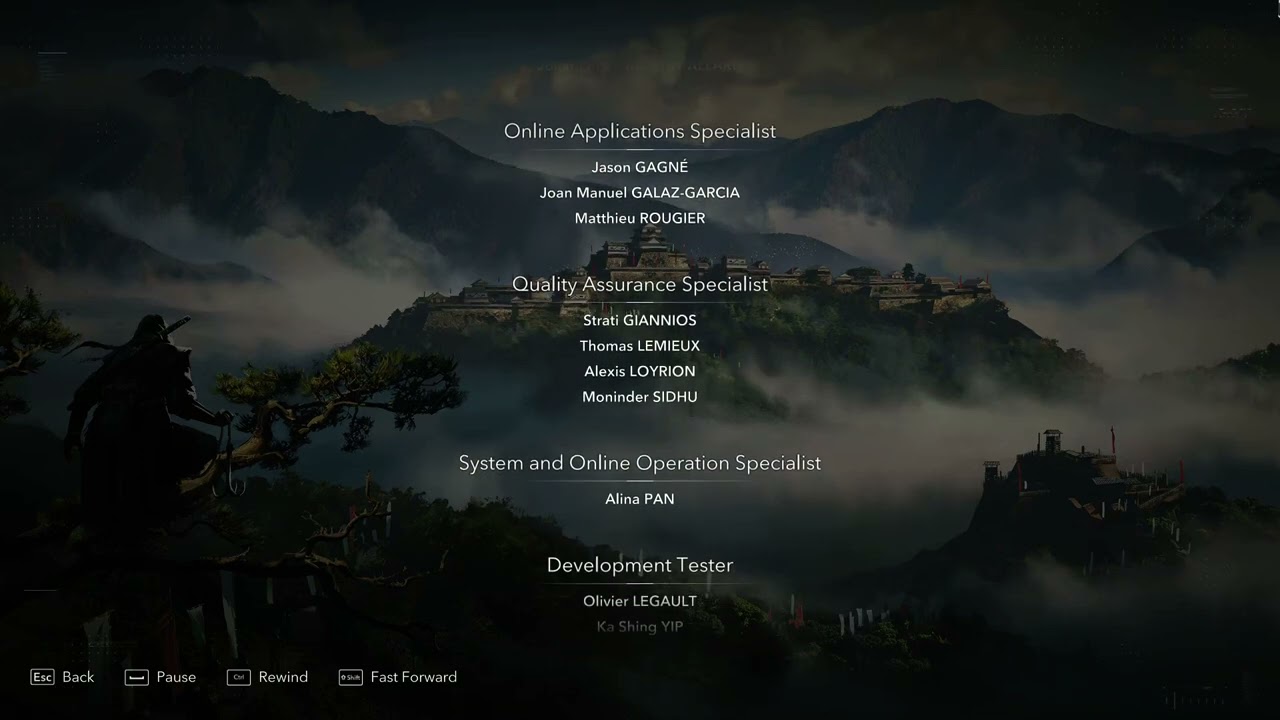 Assassin's Creed Shadows (Credits) (Windows)