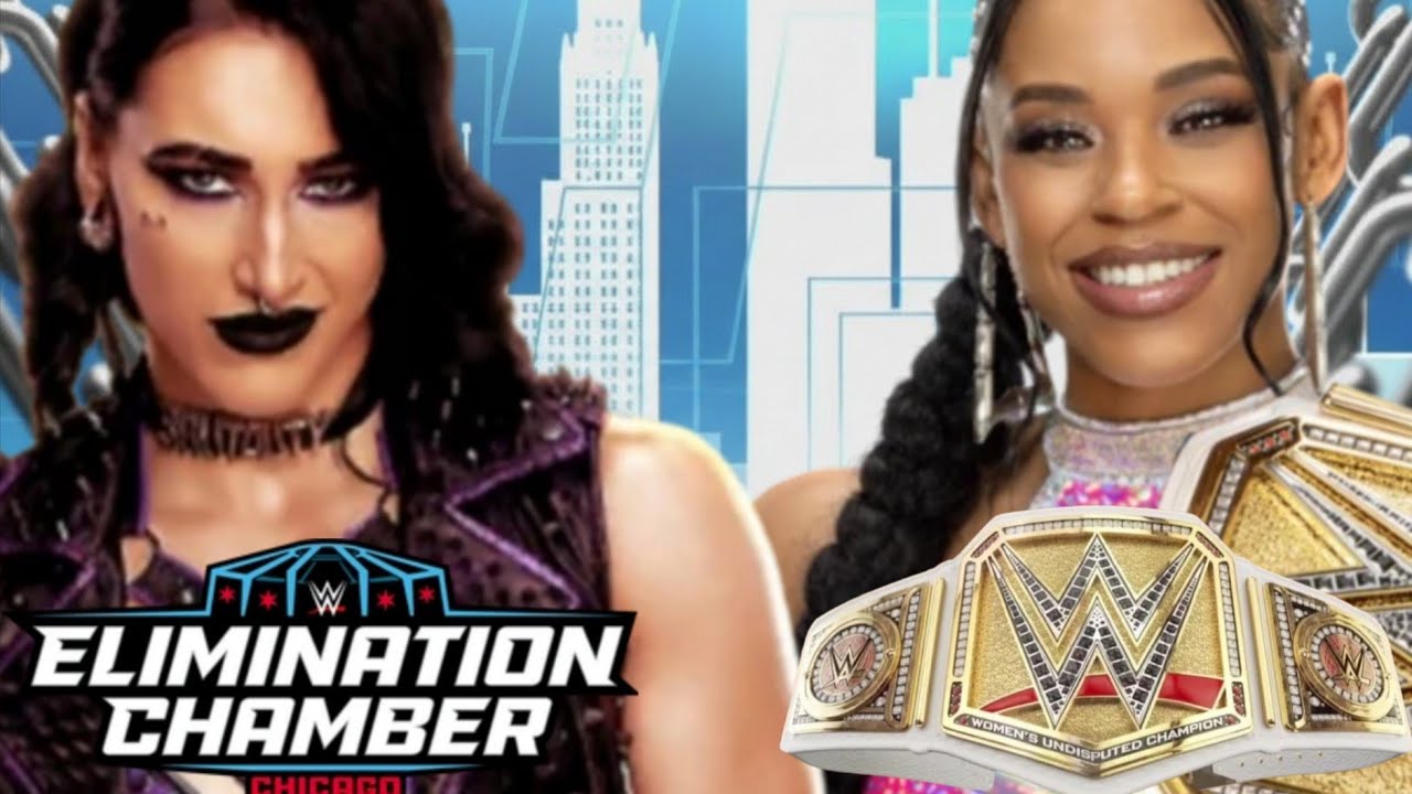 WWE 2K25-Elimination Chamber-Bianca Belair vs Rhea Ripley-WWE Women's Chamber Match