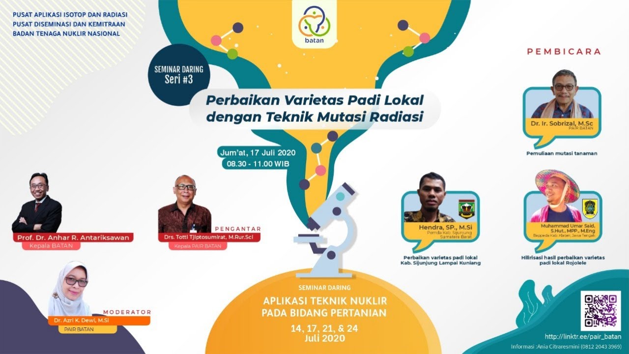 Perbaikan Varietas Padi Lokal Dengan Teknik Mutasi Radiasi