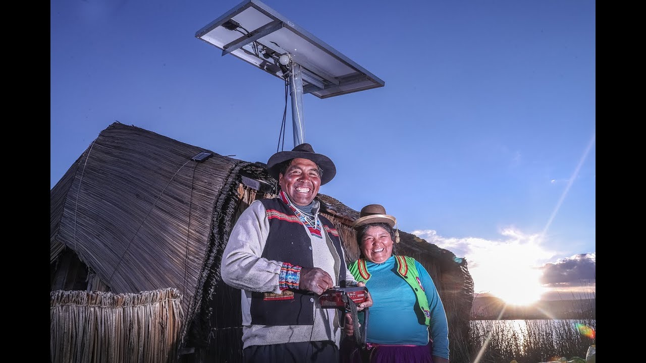 80 mil paneles solares instalados en zonas rurales del Perú