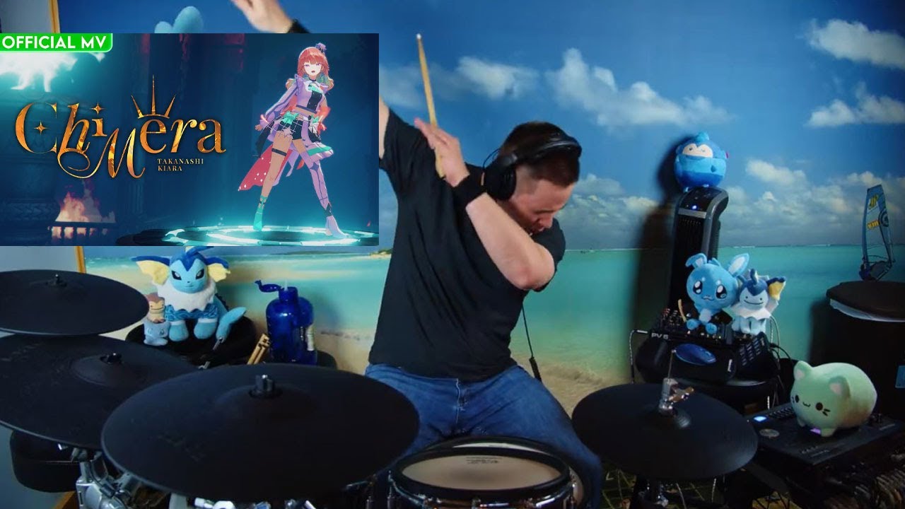 The8BitDrummer x Hololive | Takanashi Kiara - Chimera