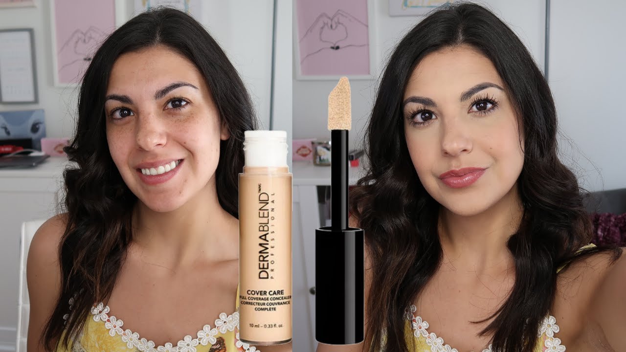 Dermablend Cover Care Concealer Review & Demo