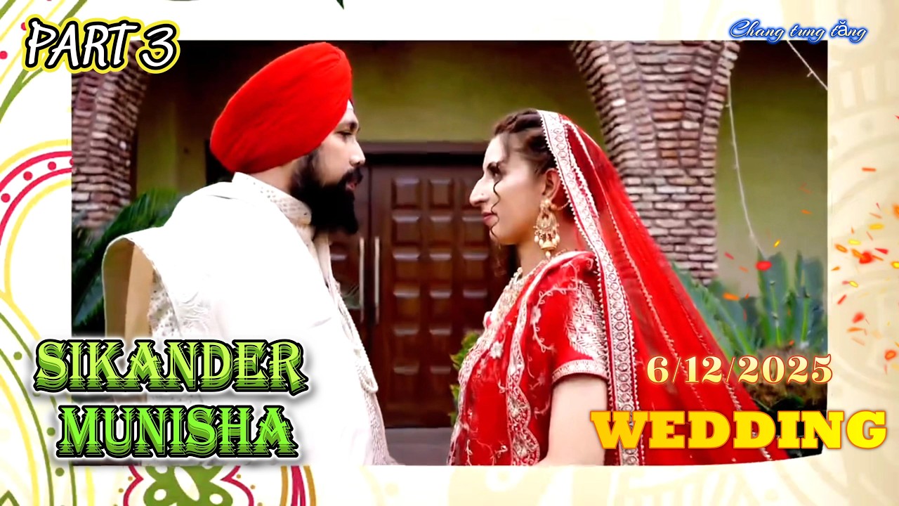 INDIA WEDDING p3.Chính thức hôn lễ ở Nhà Hàng. 