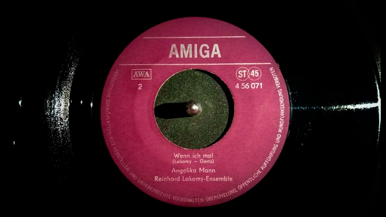 Angelika Mann – Wenn Ich Mal (1974 AMIGA)