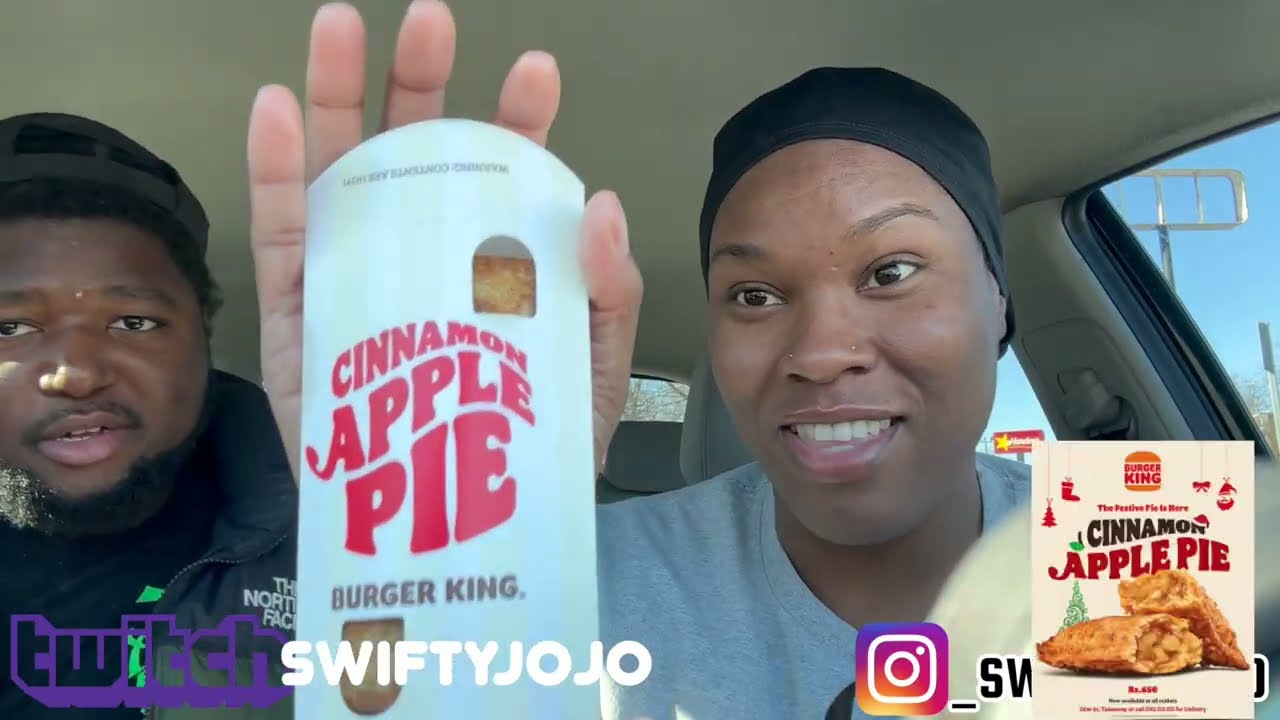 Burger King® Cinnamon Apple Pie Review 🍎🥧 Fried First Look! 🤩