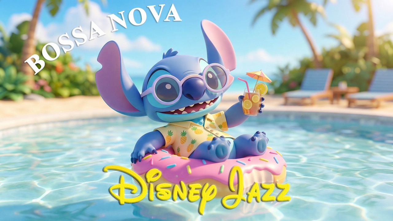 Disney Bossa Nova Jazz Covers ☕ Relaxing Disney Instrumental Music for Study, Work & Cafe