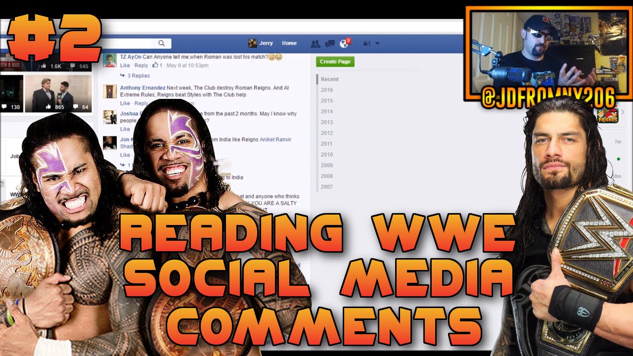 Читаю комментарии WWE в социальных сетях #2 — РОМАН РЕЙНС — ЭТО КЛАССНЫЙ ПАРЕНЬ, А ДЖЕЙ ДФРОМНИ —...