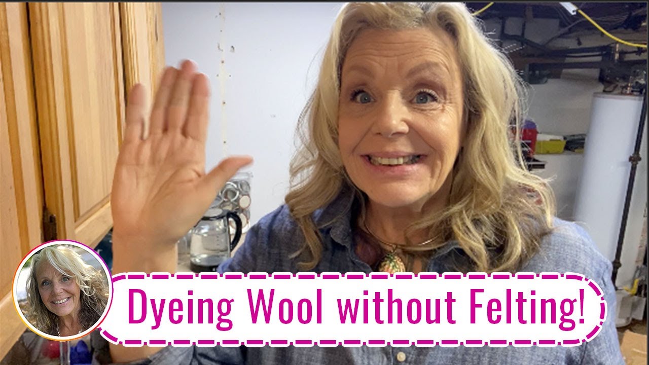 Dyeing Wool Top without Felting It!
