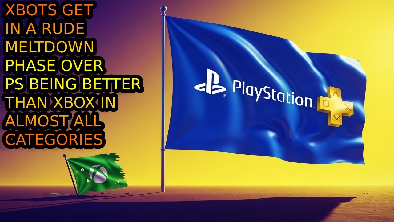 PlayStation Vs Xbox Drama Gets HEATED. Xbots MELTDOWN Over PlayStation Winning AGAIN. SIT DOWN BOTS.