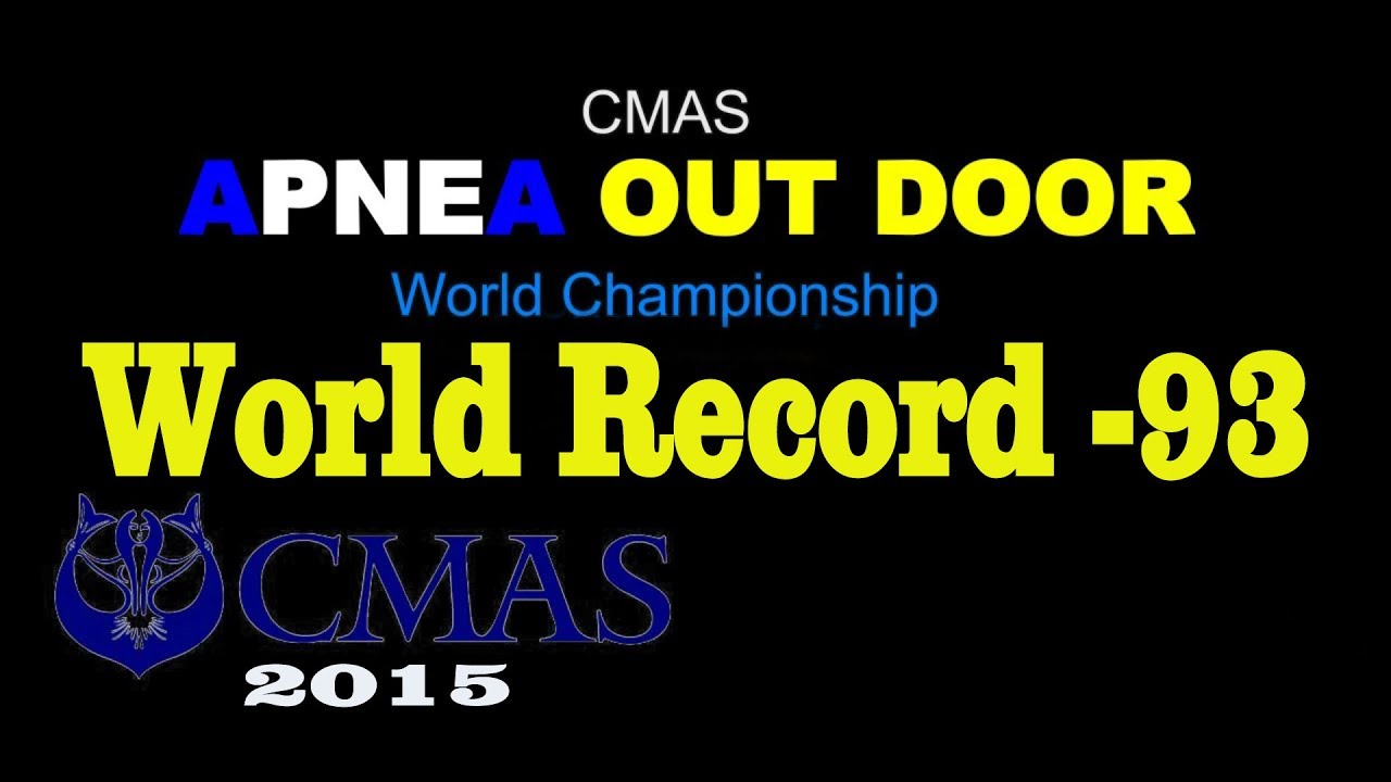 World Record -93 Mondiali CMAS 2015 [ Michele Giurgola ]