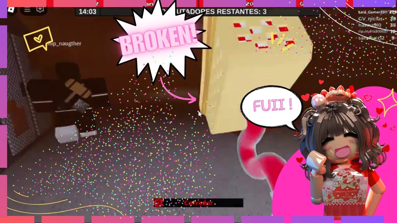 QUANDO A MARRETA DER BROKEN.. O VÍDEO ACABA! Roblox Flee the Facility