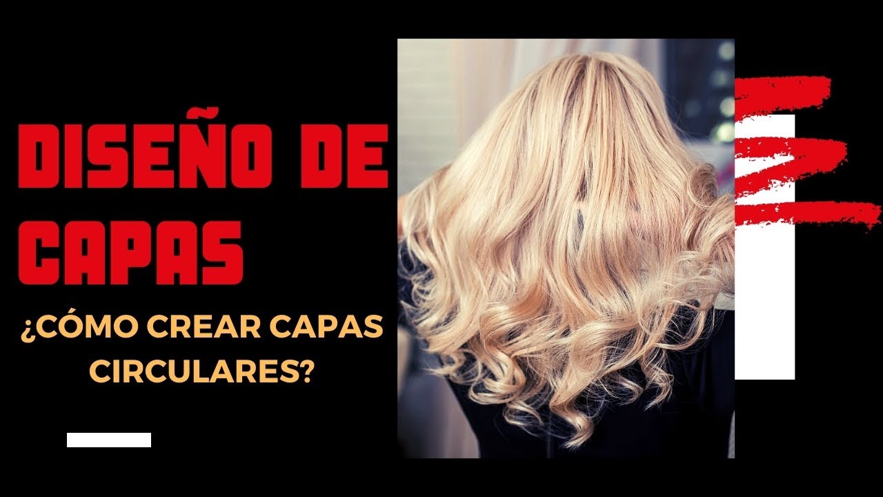 ✂Cómo CREAR Cortes Femeninos [CAPAS CIRCULARES] Un Diseño Fácil y muy Comercial💇🏻‍♀️