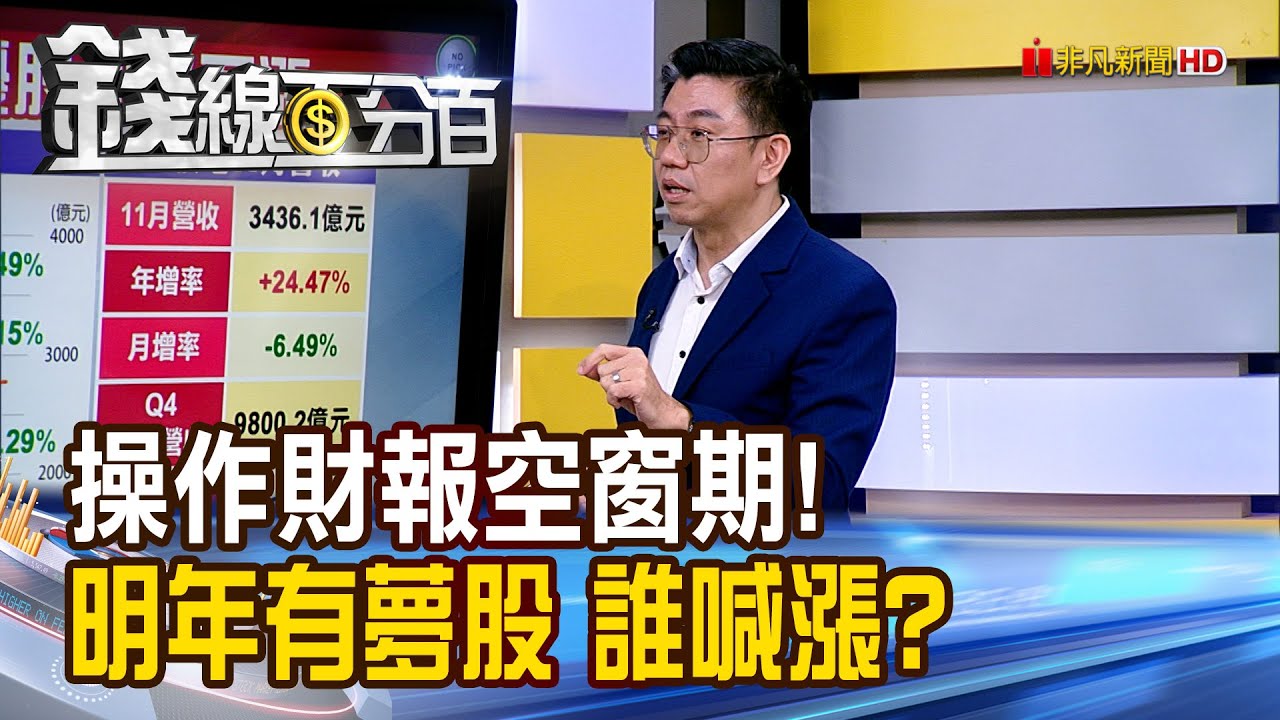 《操作財報空窗期! 明年有夢股 誰喊漲?》【錢線百分百】20251212-9│非凡財經新聞│