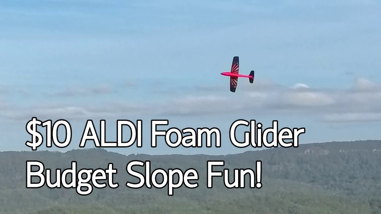 Lidl/ALDI Slope Soarer Maiden Flight