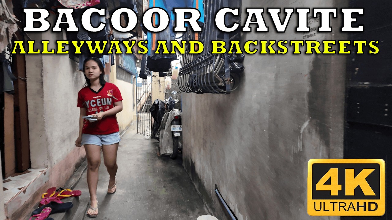 Raw Walk Through Bacoor Cavite&rsquo;s Hidden Neighborhoods [4K]