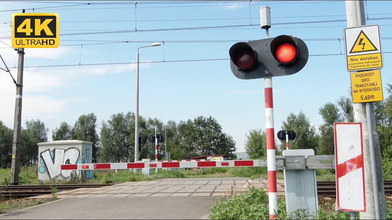 2 Hour Freight Train Railroad Crossing! ASMR ★ 4K ★