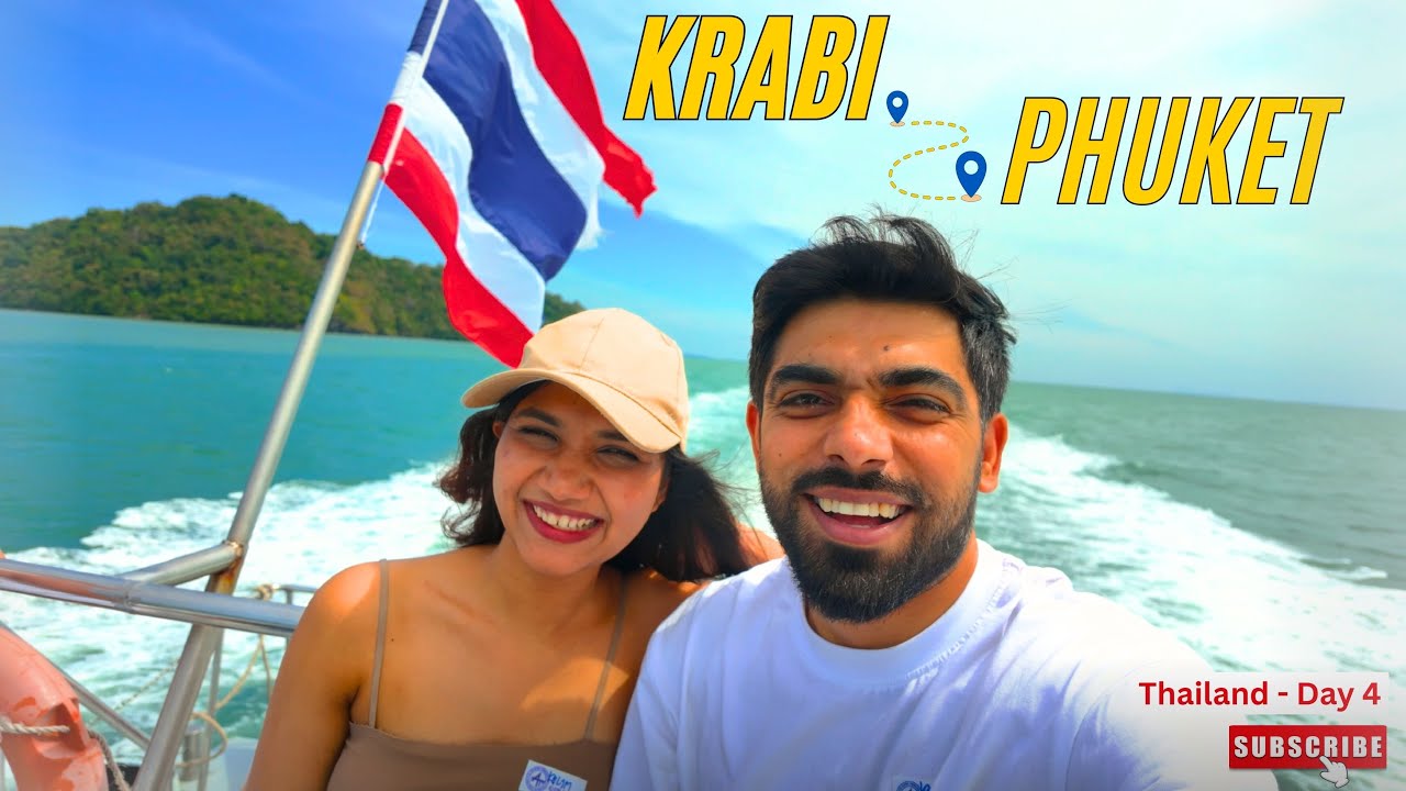 Krabi to Phuket | Thailand Vlog day 4 | Speed boat #ourwayoflife #thailand