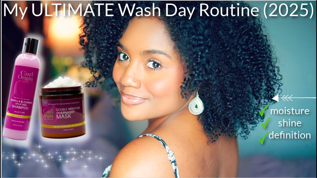 My ULTIMATE High Porosity Hair Wash Day Routine (2025) l Top Products In Action