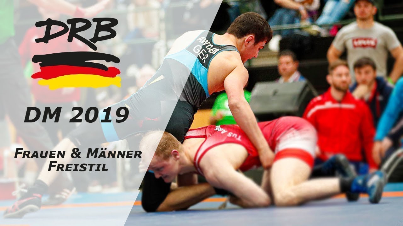 RINGEN DM 19 Frauen & M&auml;nner - 125kg Robin Ferdinand  vs. Felix Krafft