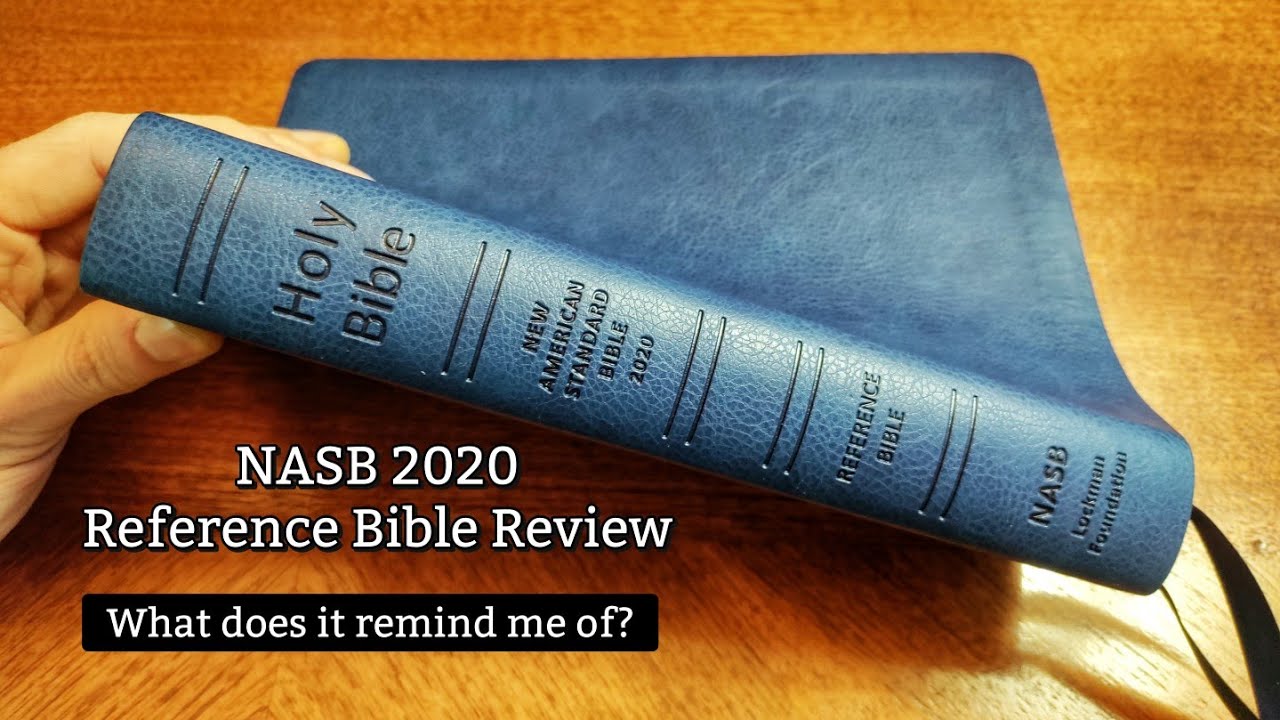Lockman NASB 2020 Reference  Bible - Blue Leathertex