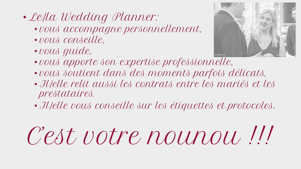 Le r&ocirc;le d&rsquo;une Wedding Planner en 10 points