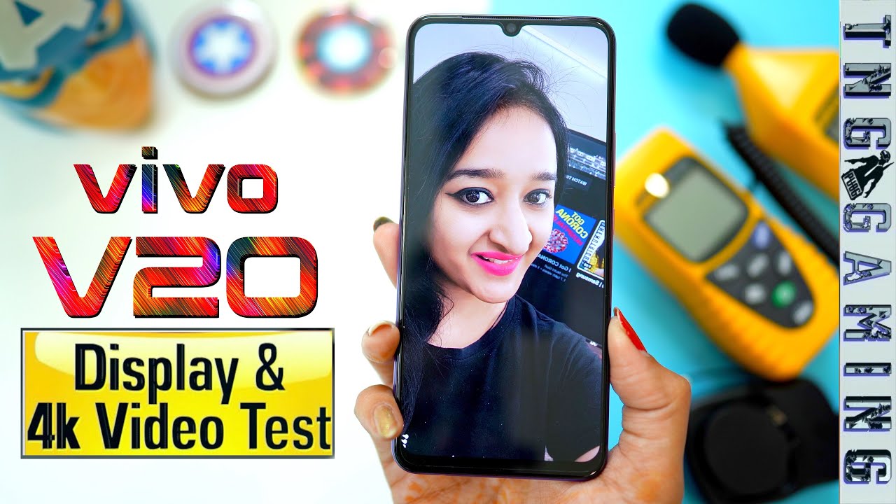 vivo V20 - 4K Video & Display Test