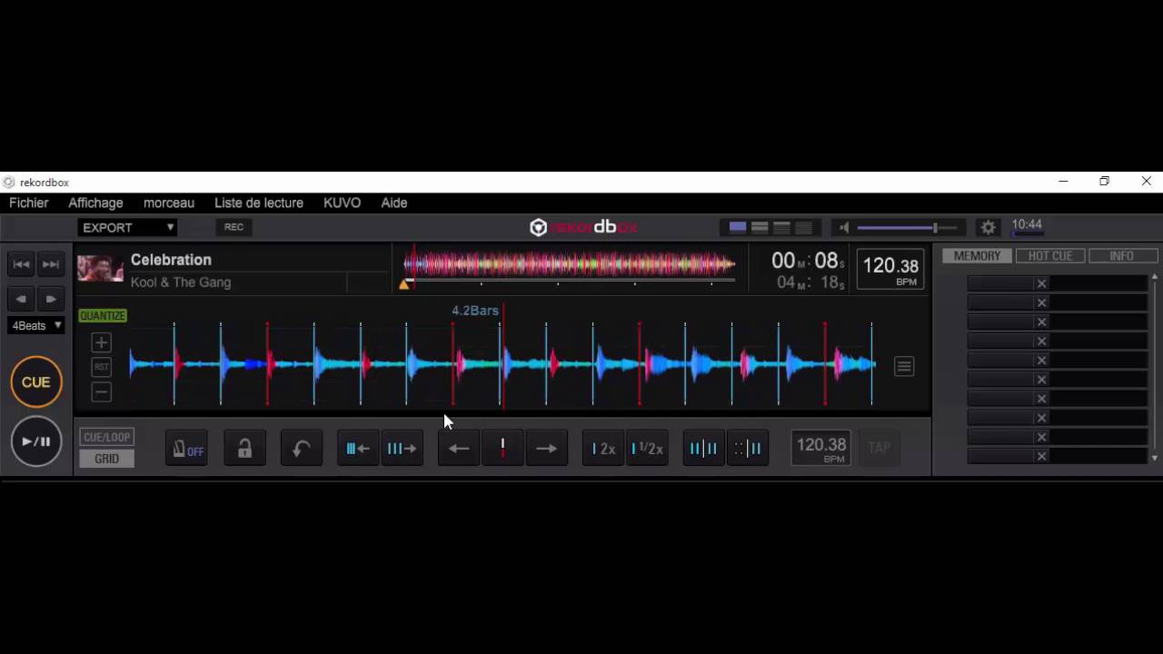 video 5 calage GRID en manuel