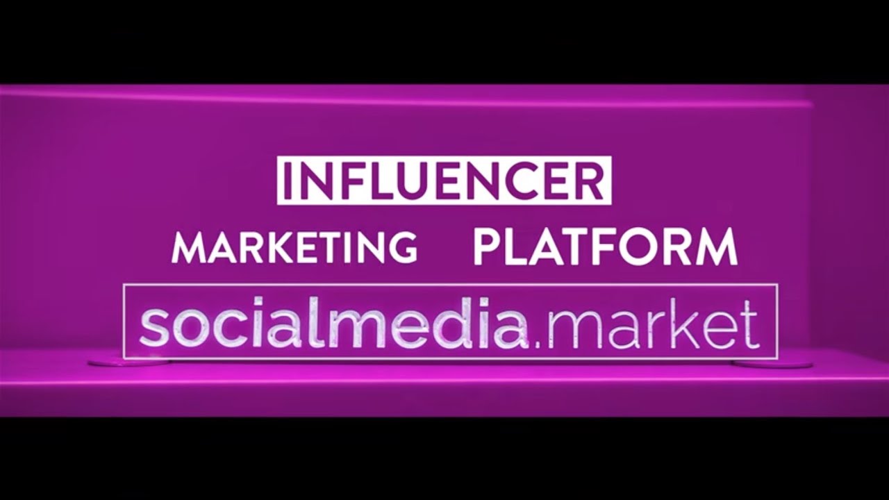 SocialMedia.Market - Blockchain Based Influencer Marketing Platform