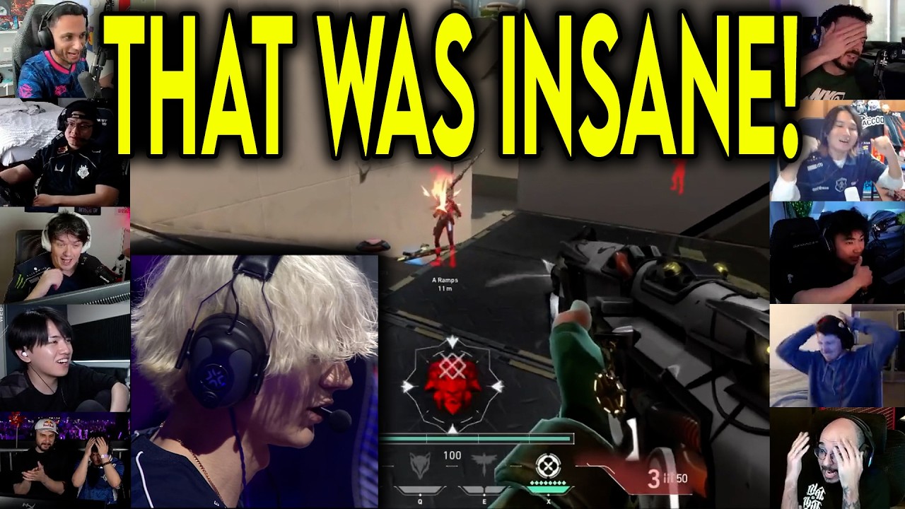 Valorant Streamers Reacts To TL purp0 INSANE 4k Against T1 In Masters Santiago