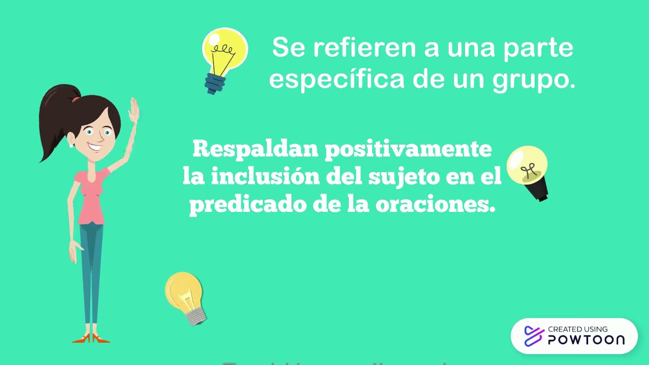 Proposicion categorica  afirmativa particular