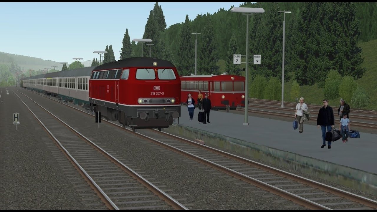 Zusi 3 | Amsterdam - Bad Wildungen (Hagen-Brilon Wald) | Ruhrtalbahn | BR218