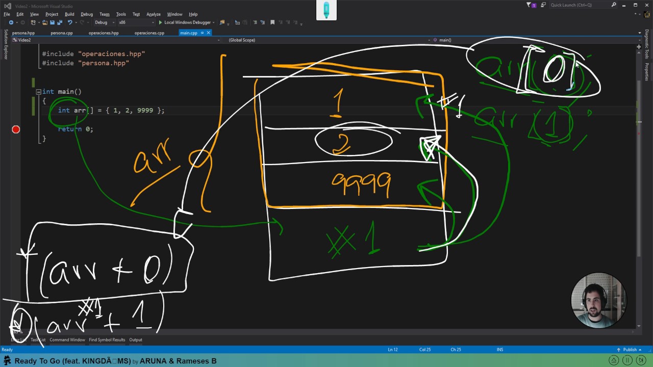 27. Arrays como punteros - C++ de 0 a Experto!